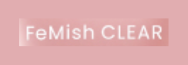 FeMish CLEARのロゴ