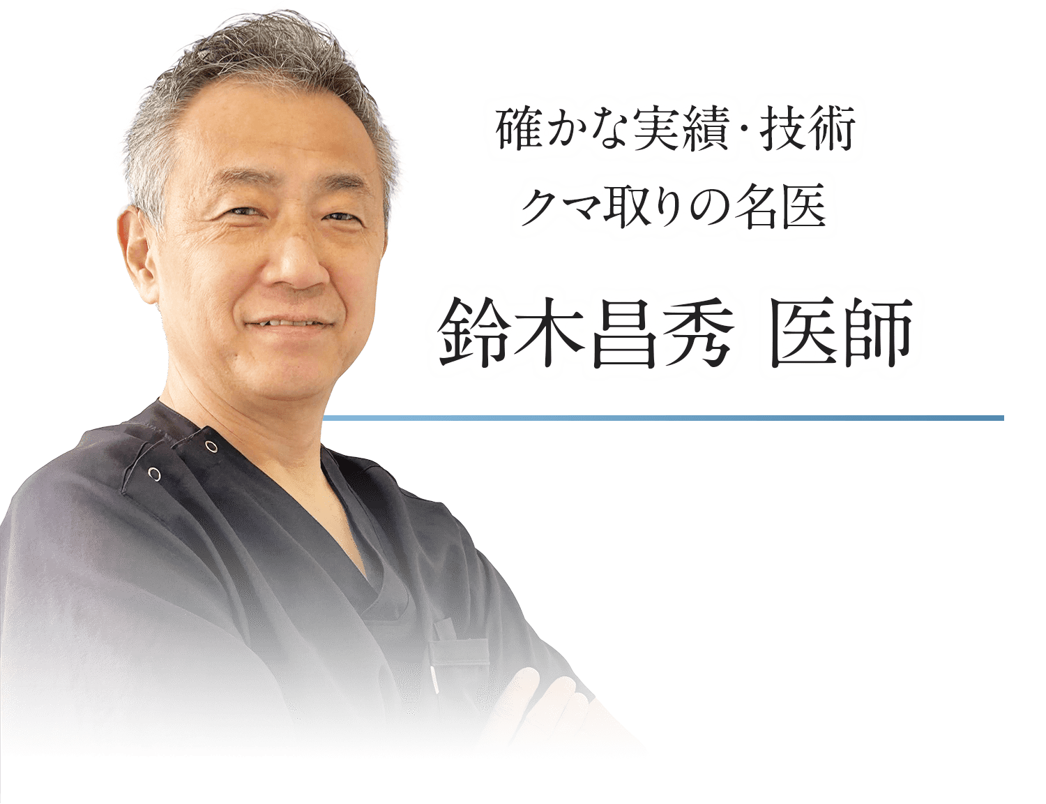 確かな実績・技術クマとりの名医。鈴木昌秀医師